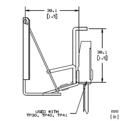 Sylvania Rim Mount Lamp Holder
