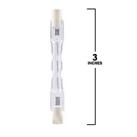 OSRAM 100W 120V R7s T3 Tungsten Halogen Double-Ended Light Bulb