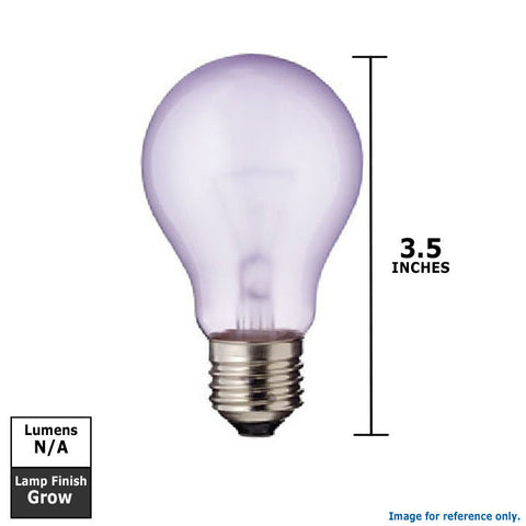 Osram Sylvania 60W A19 Grow Plant Aquarium Terrarium light bulb