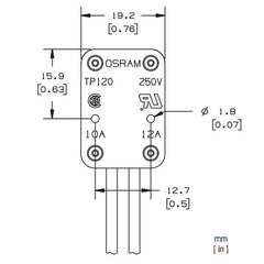 TP-120 Lamp holder