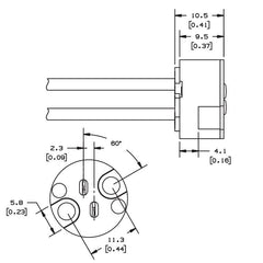 TP61 lamp holder